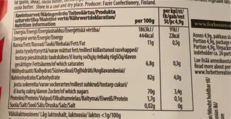 Fazer Marianne Original Påse Fazer packshot