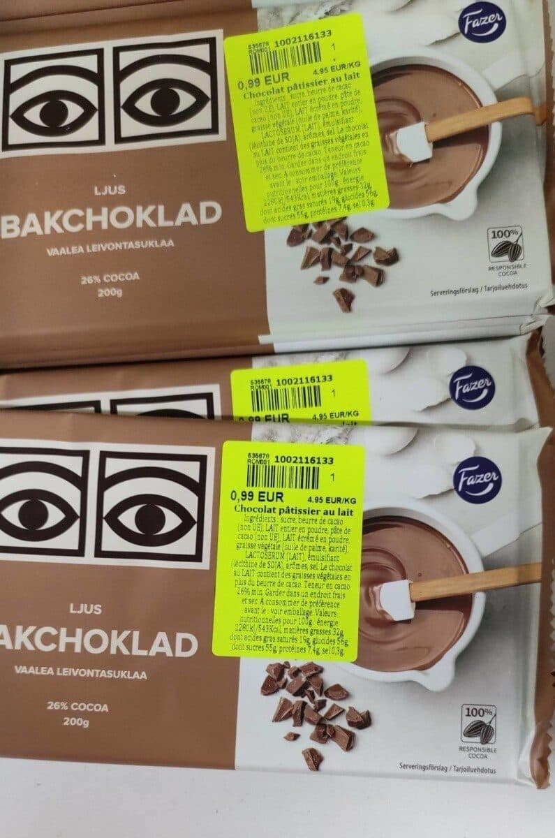 Fazer Bakchoklad packshot