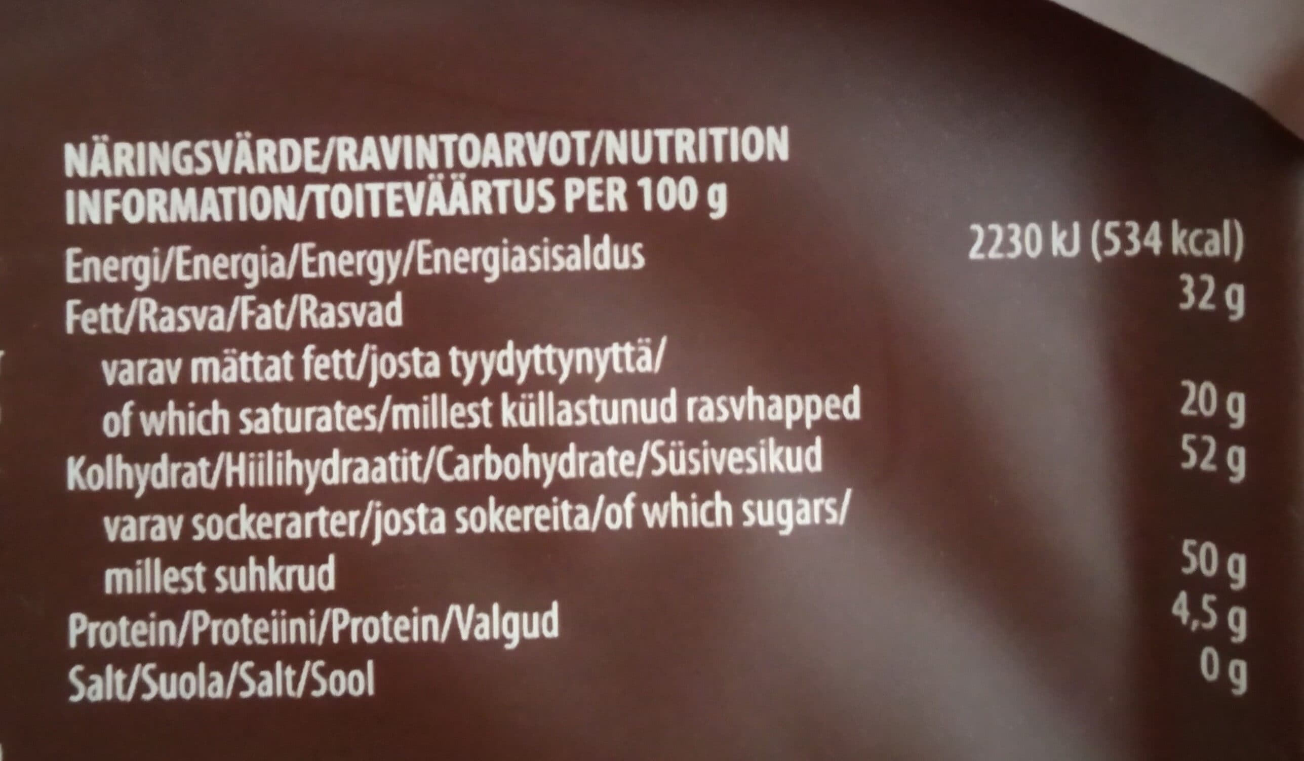 Fazer Mörk bakchoklad packshot