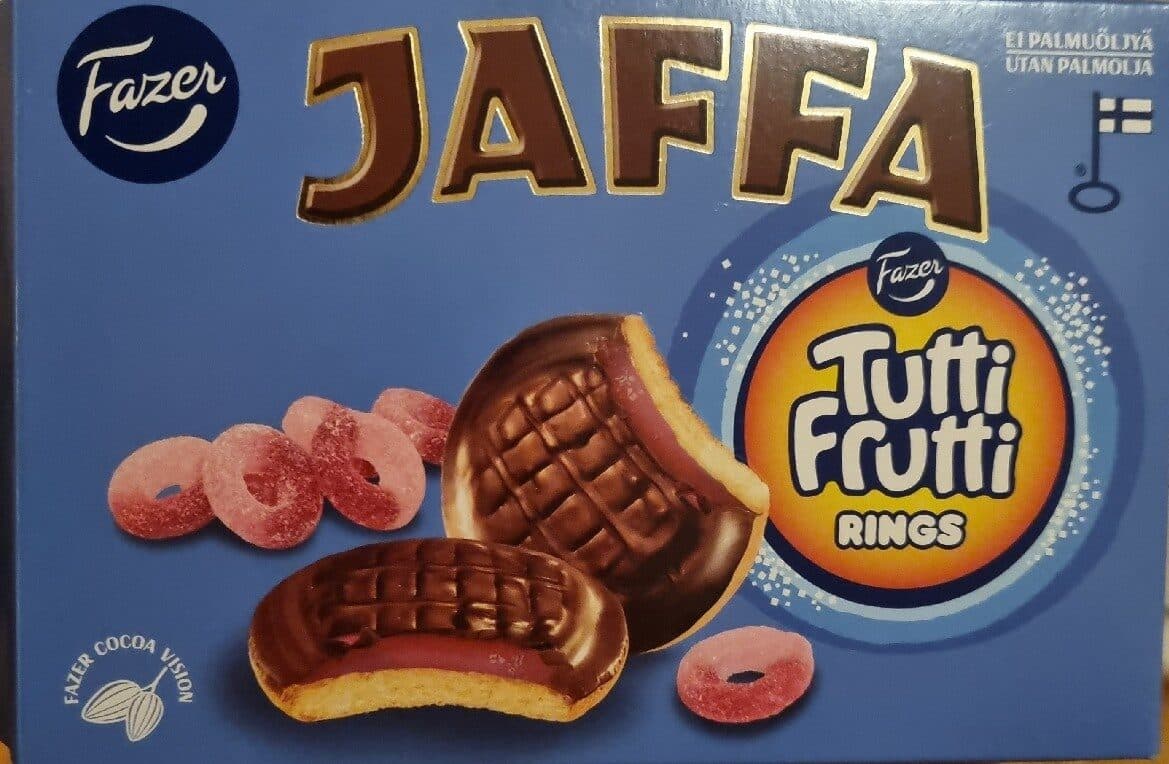 Fazer Jaffa Tutti Frutti packshot