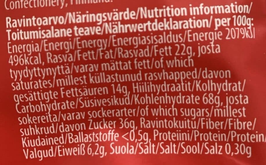 Fazer Dumle Maissikakku Valkosuklaa packshot
