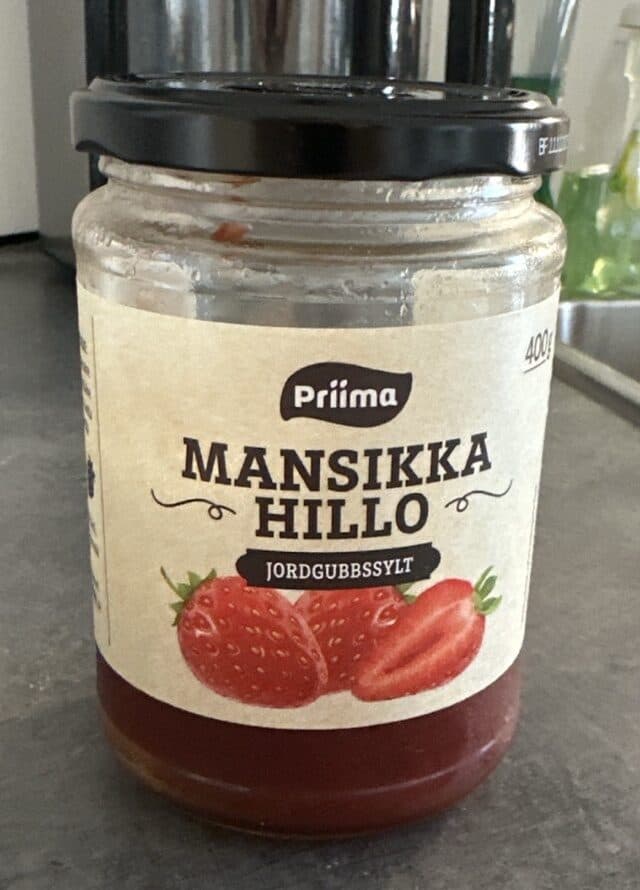 priima mansikka hillo packshot