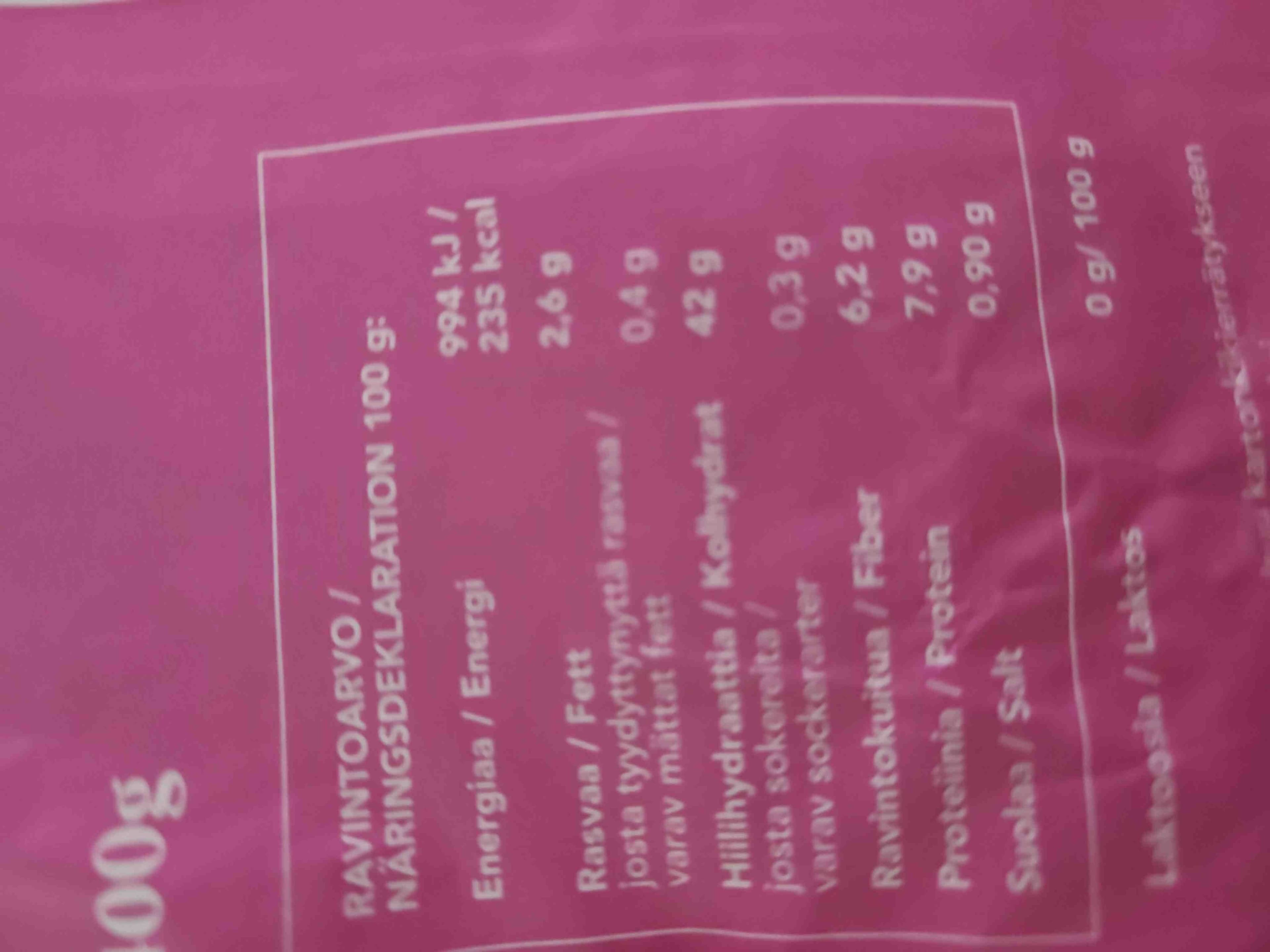 Vaasan Mestarin Kaurapellavaleipä packshot