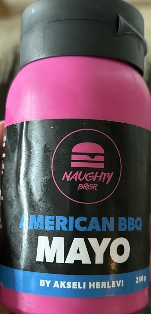 Naughty Brgr American Bbq Mayo packshot
