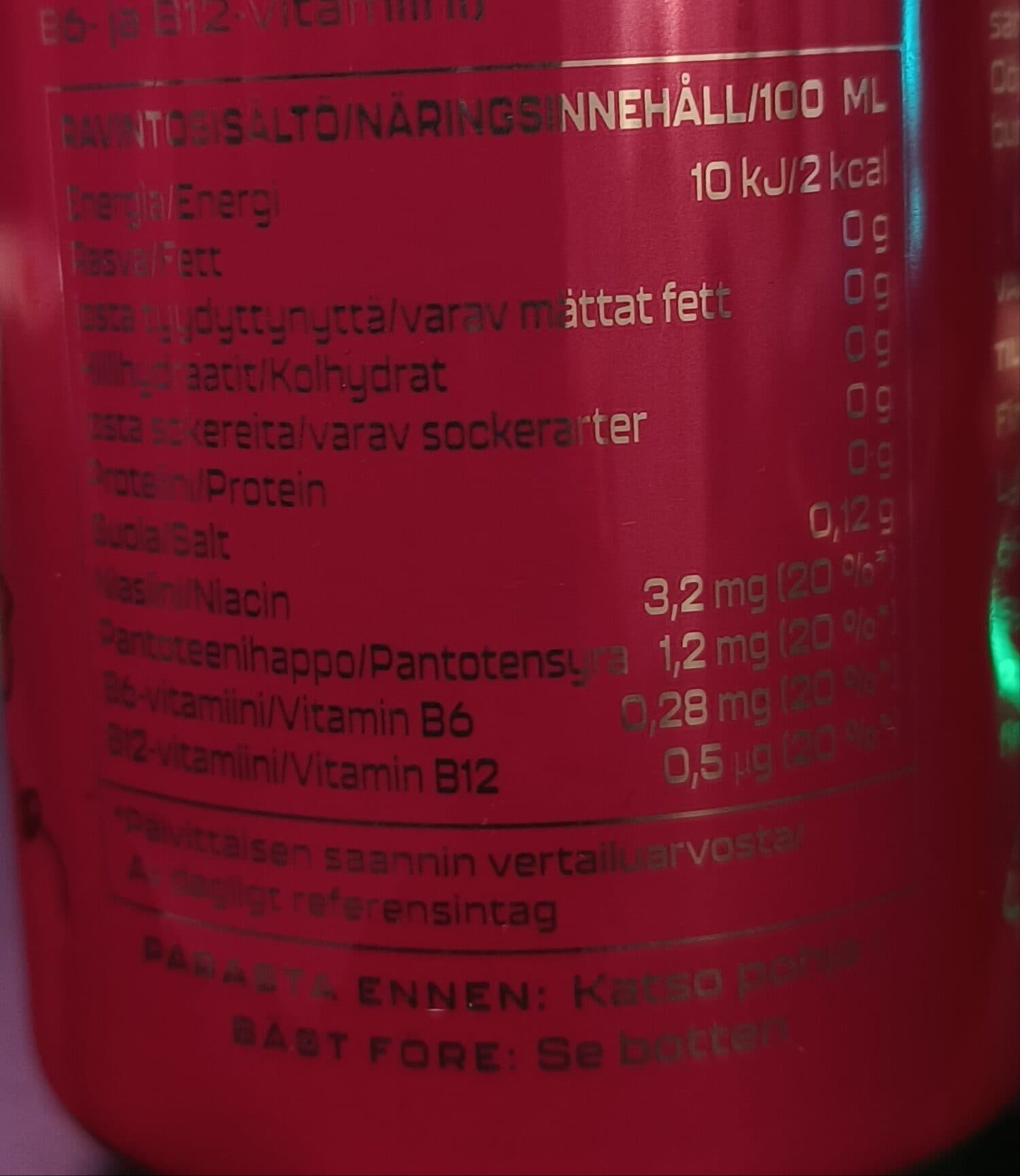 Thunder Energy Black Rasberry packshot