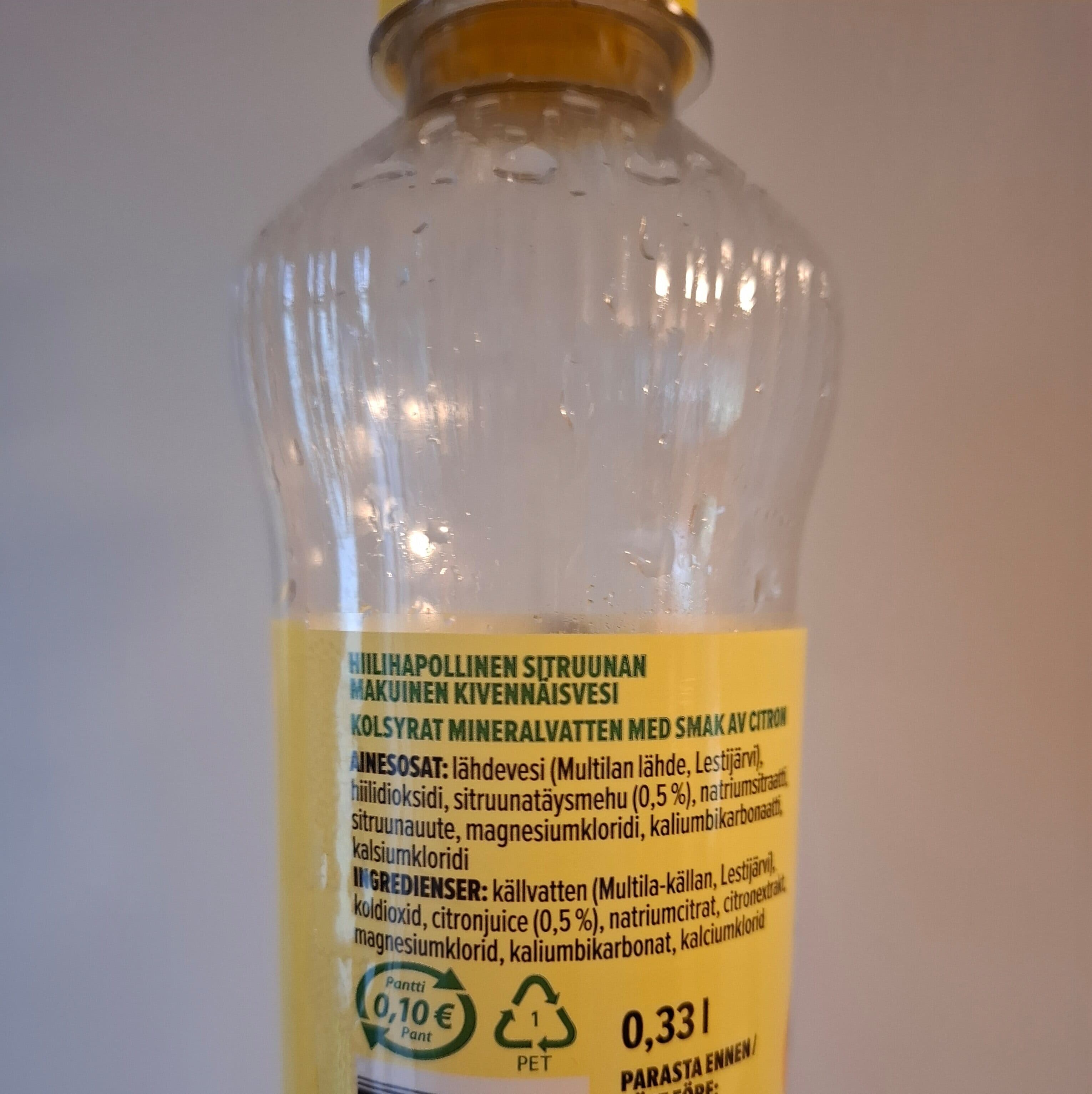 Villi VICHY sitruuna packshot