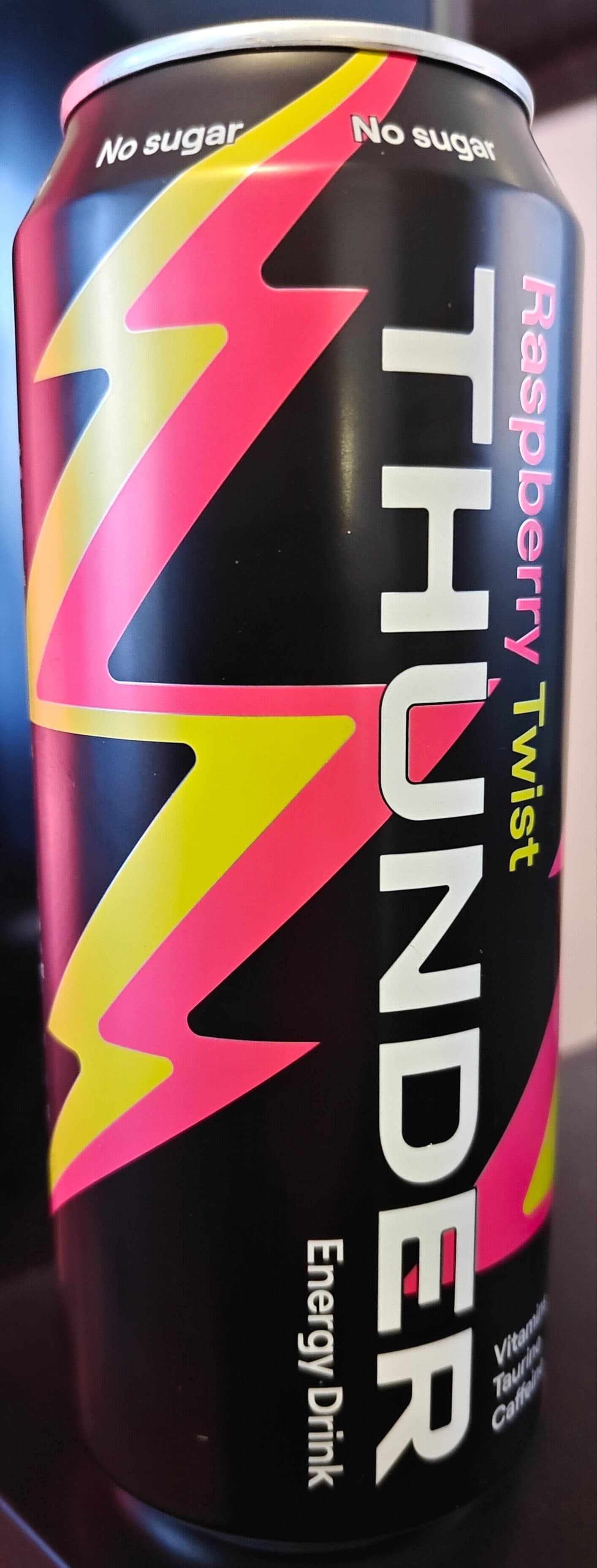 Thunder Raspberry Twist Energy drink packshot