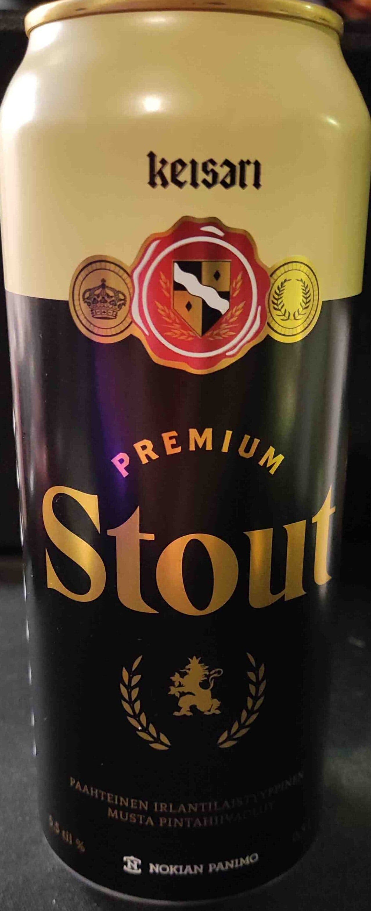 Nokian panimo Keisari Premium Stout packshot