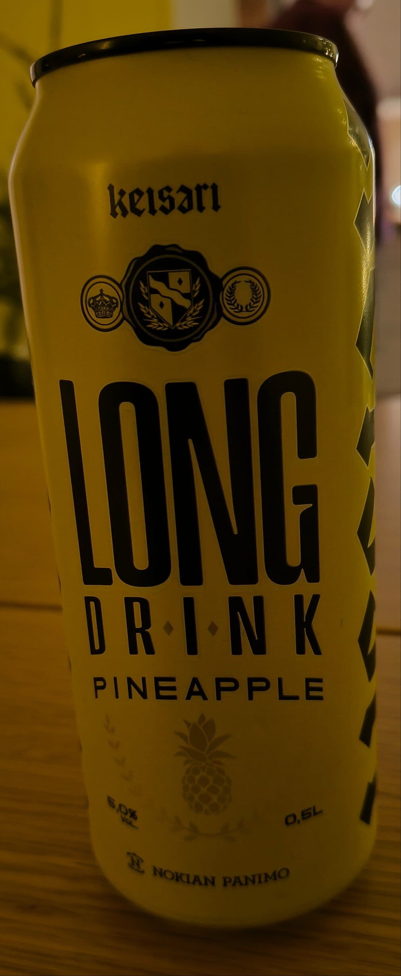 Keisari Long drink pineapple packshot