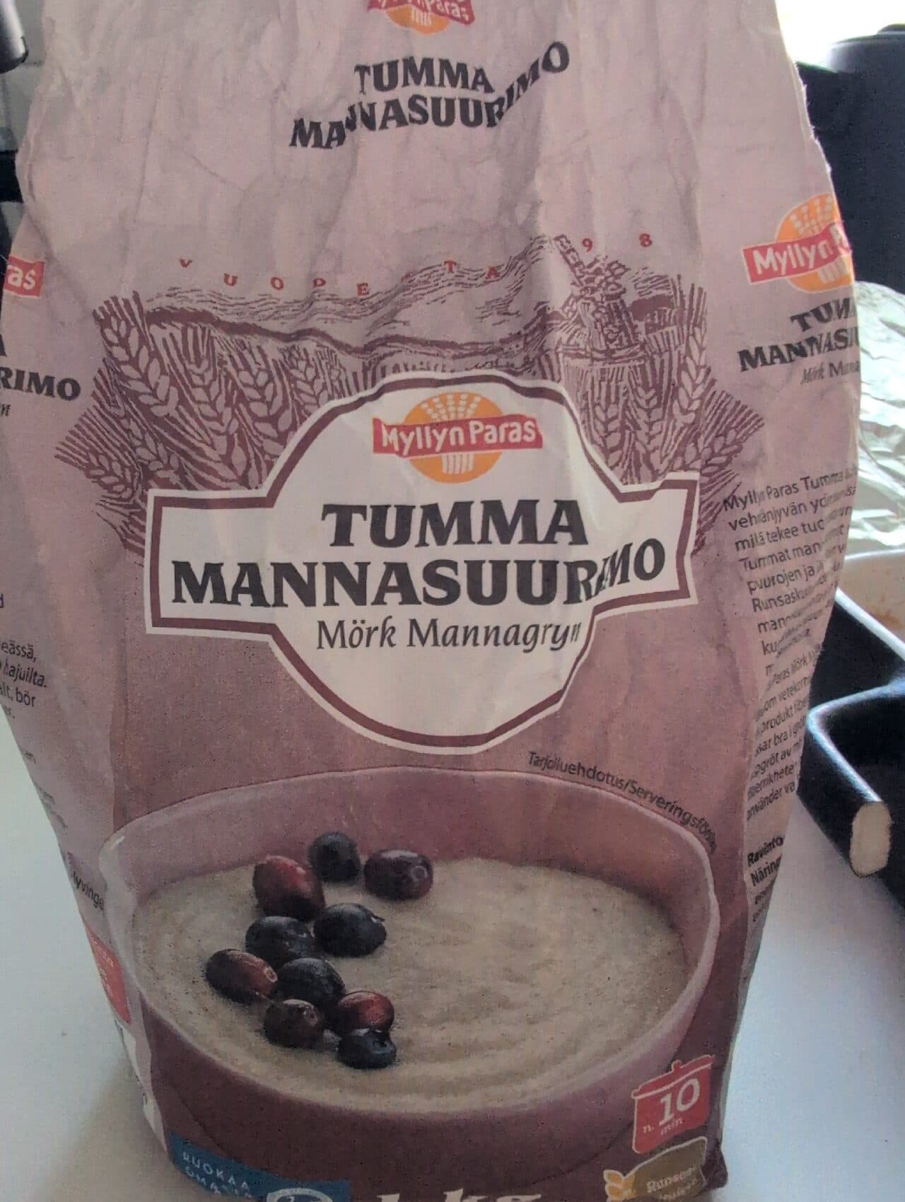 Myllyn Paras Tumma Mannasuurimo packshot