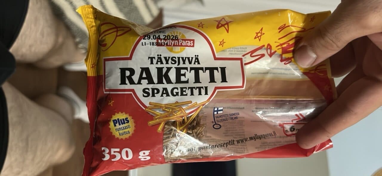 Mylllyn Paras Täysivä Raketti Spaghetti packshot