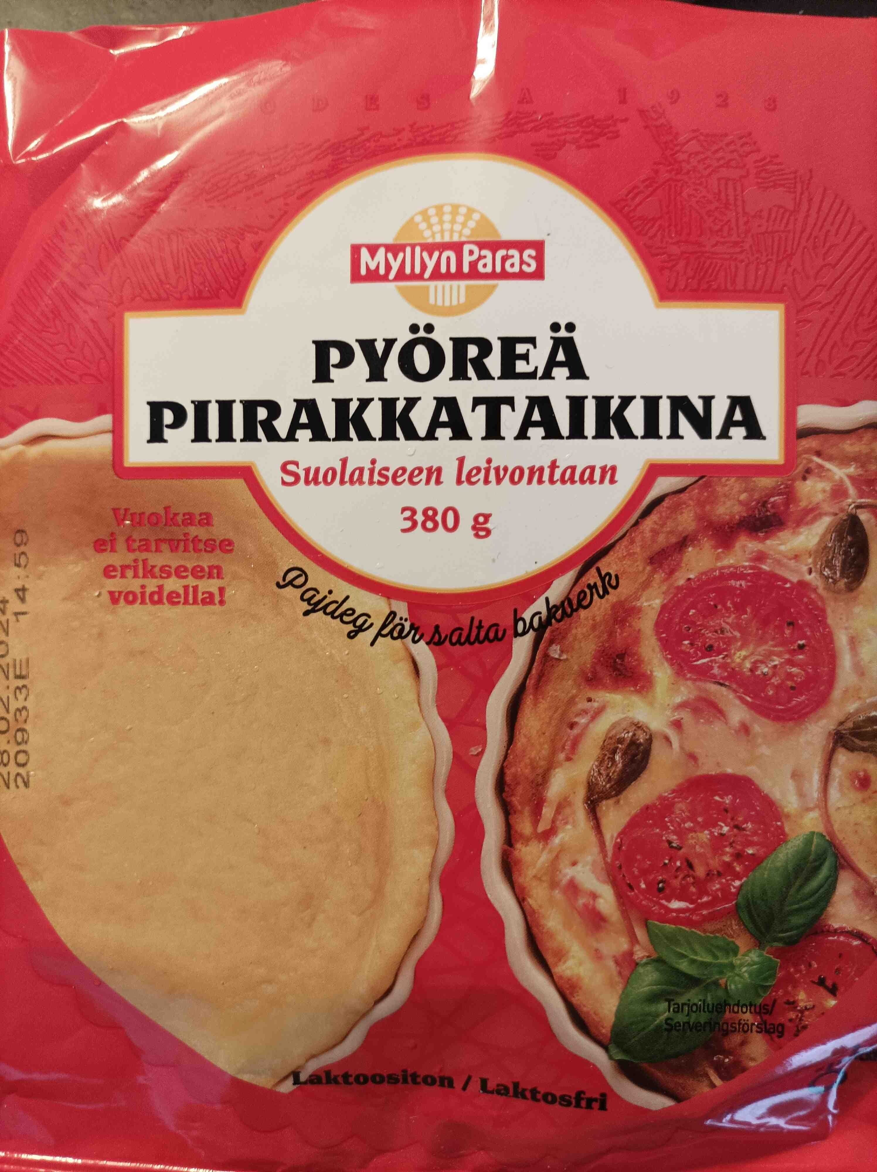 Myllyn Paras Pyöreä piirakkataikina packshot