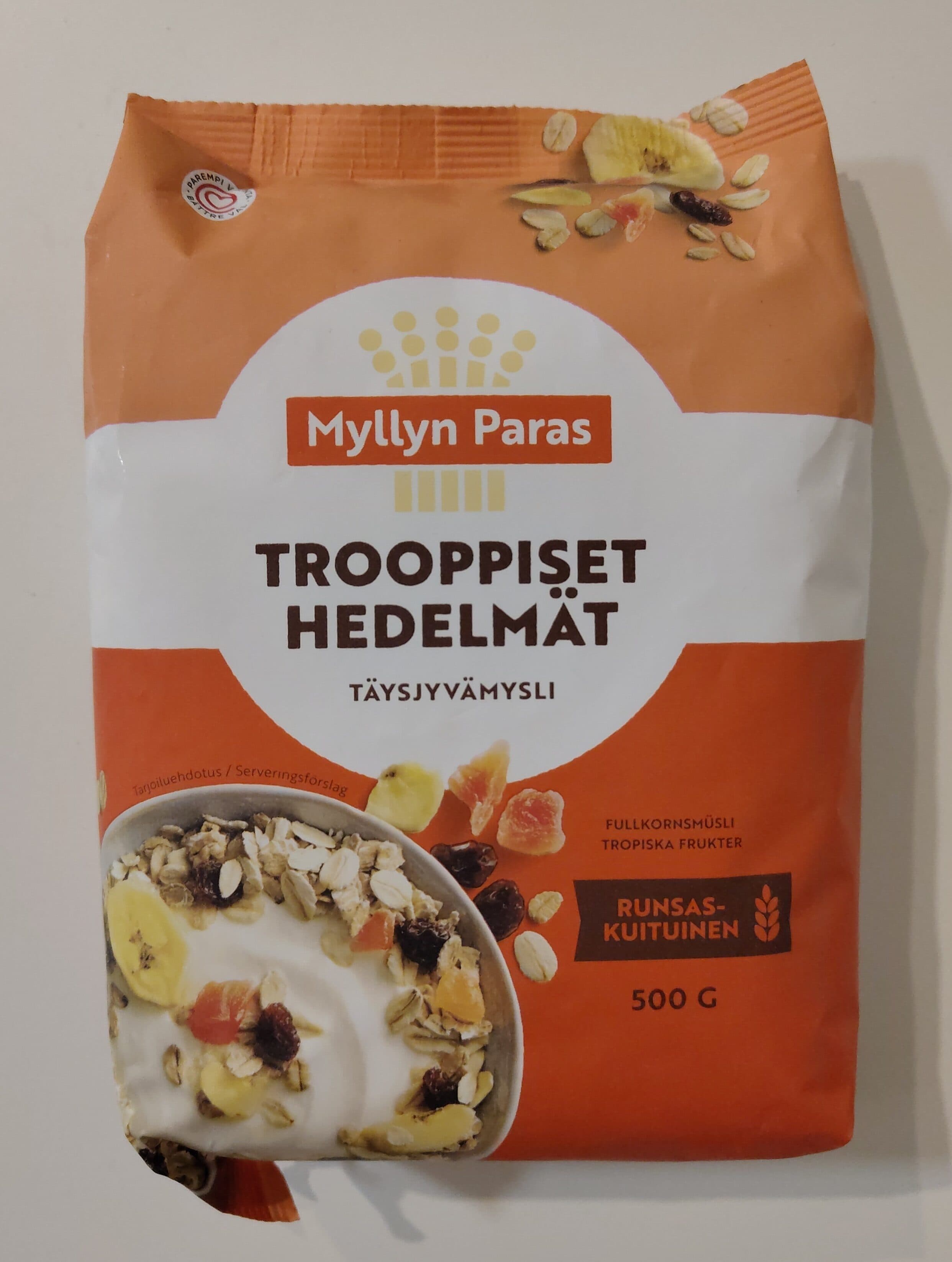 Myllyn Paras Trooppiset Hedelmät packshot