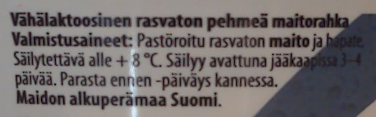Fili FIT Vähälaktoosinen Pehmeä Rahka packshot
