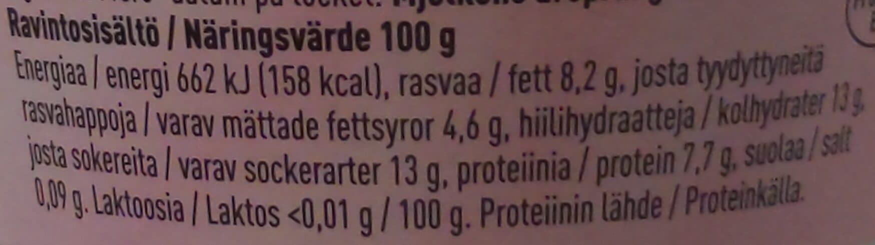 Maitokolmio Jordgubbs-gräddkvarg packshot