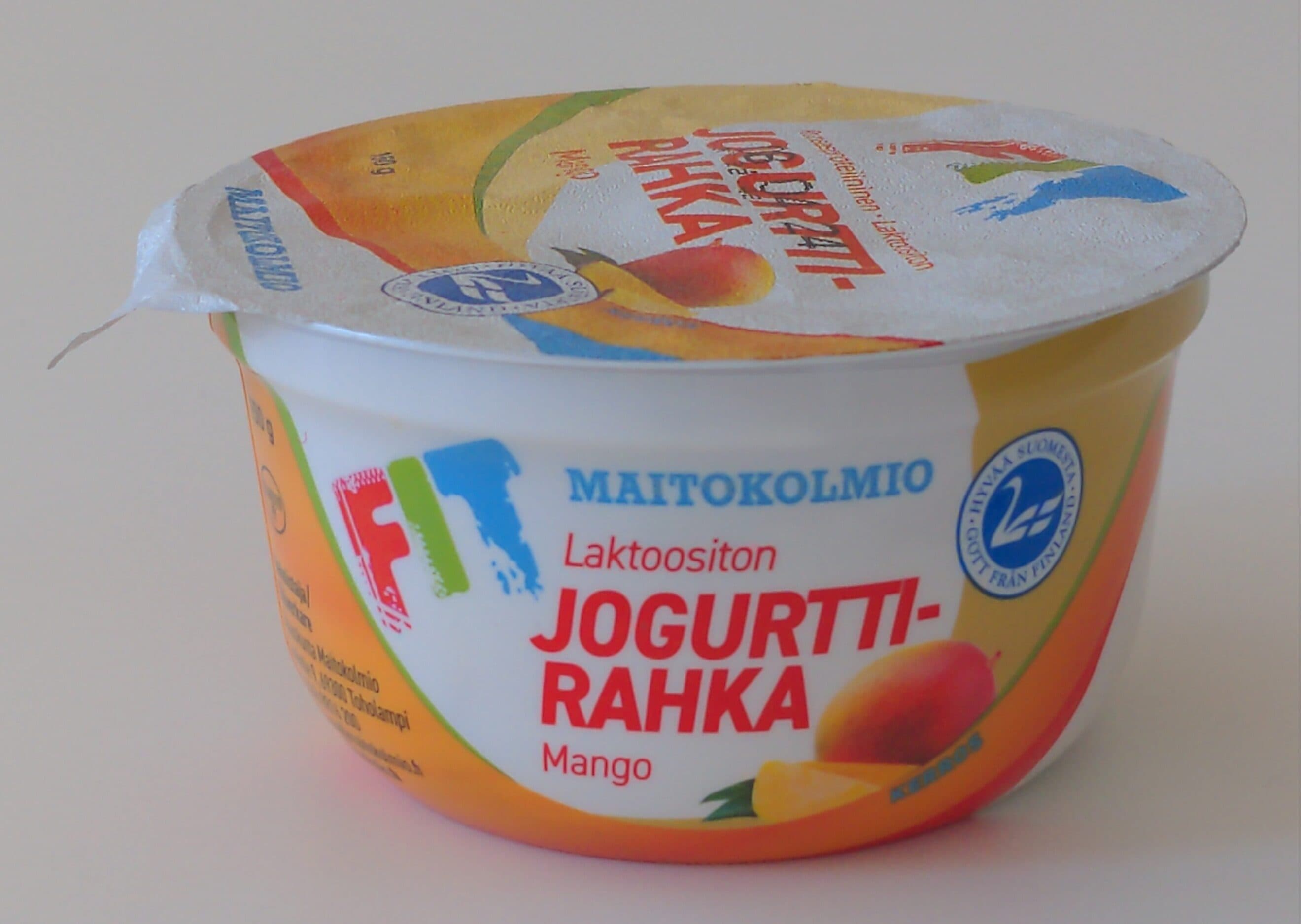 Laktoositon Jogurtti-Rahka mango packshot