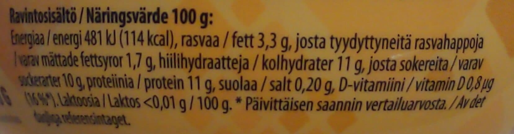 Maitokolmio ProFIT proteiinivanukas valkosuklaa-fudge packshot