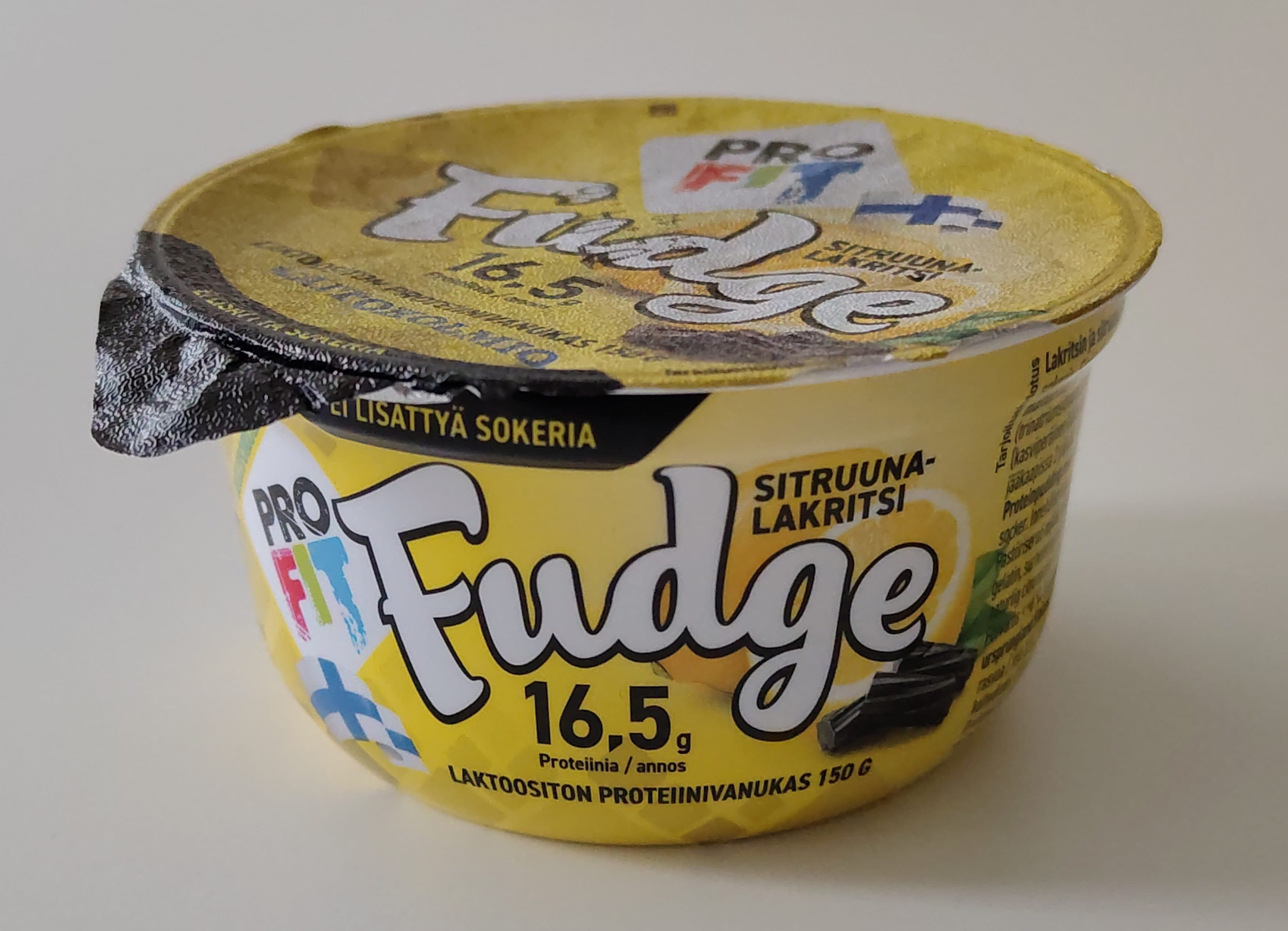 Profit Sitruunalakritsi Fudge packshot
