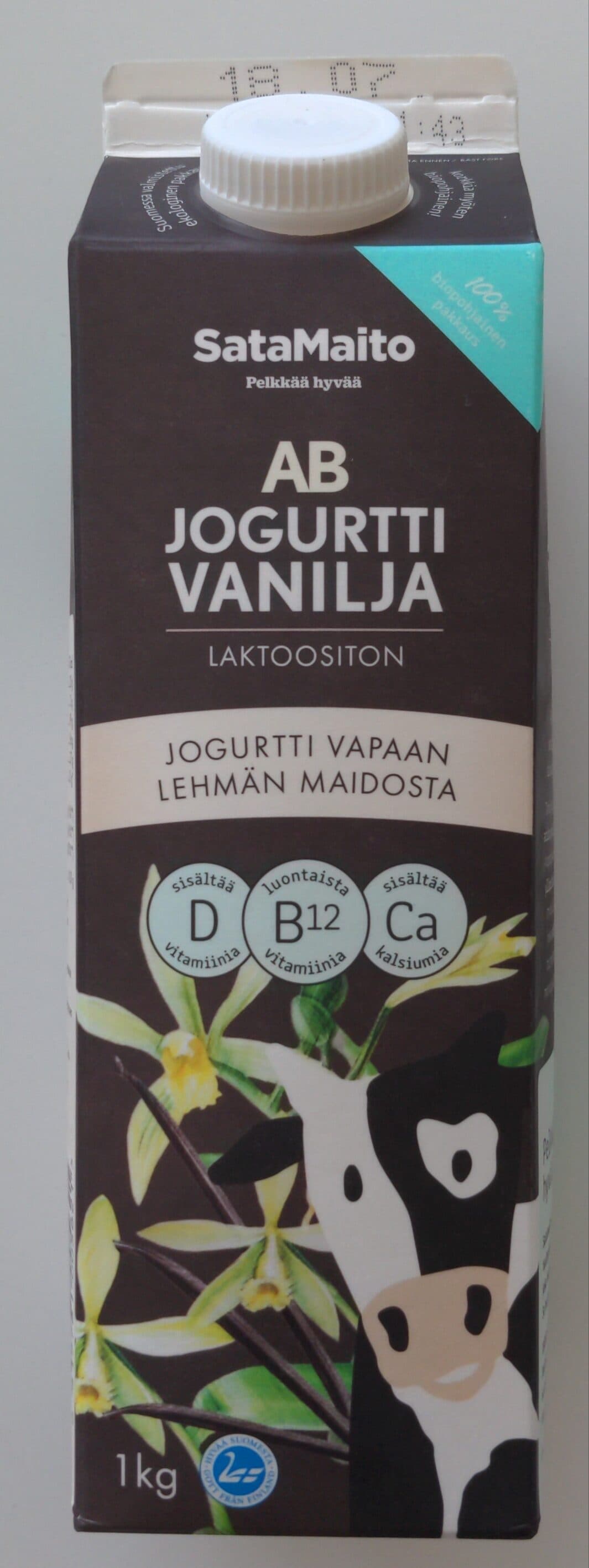SataMaito AB Jogurtti Vanilja packshot