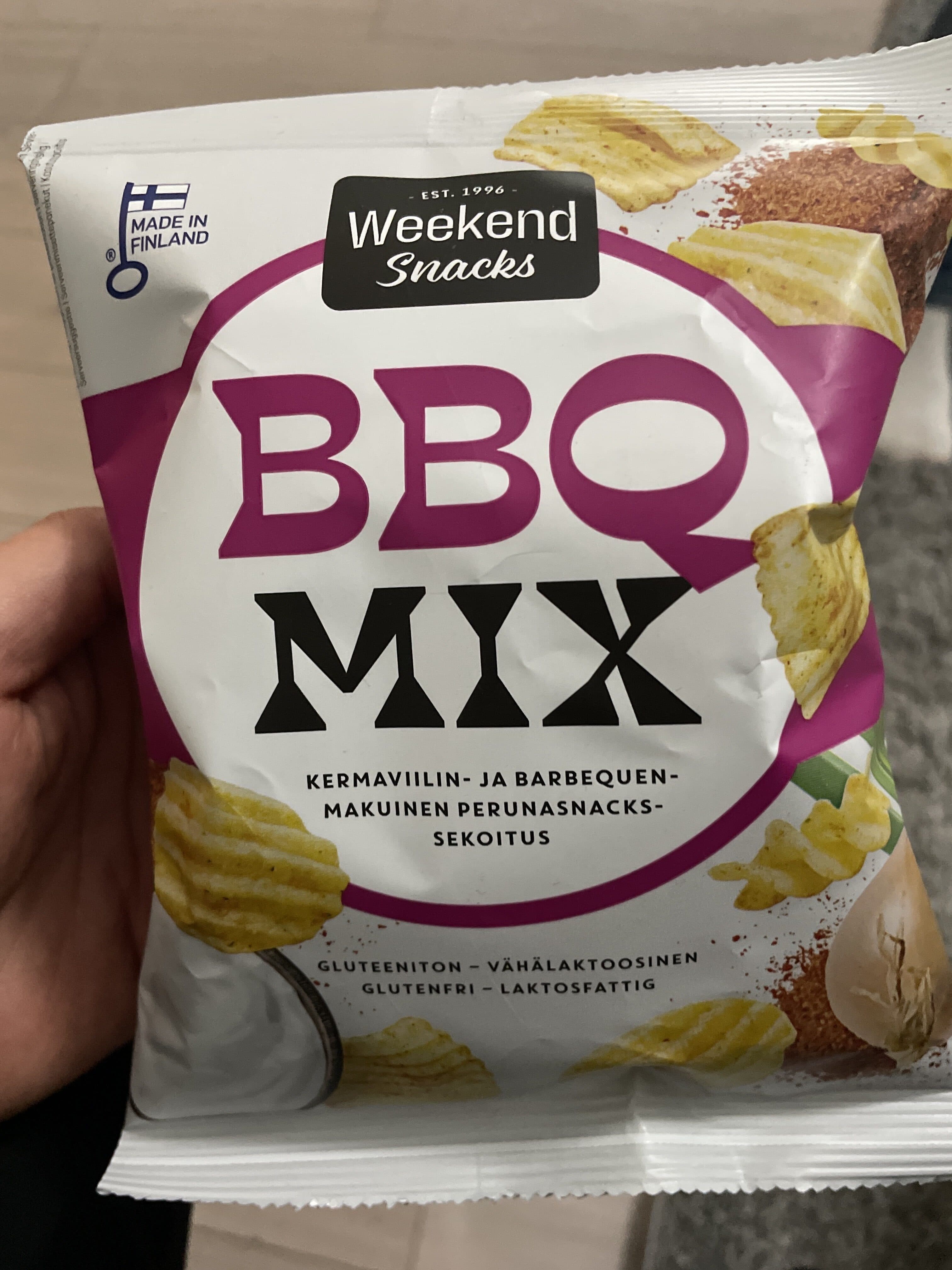 Bbq mix Weekend snacks packshot