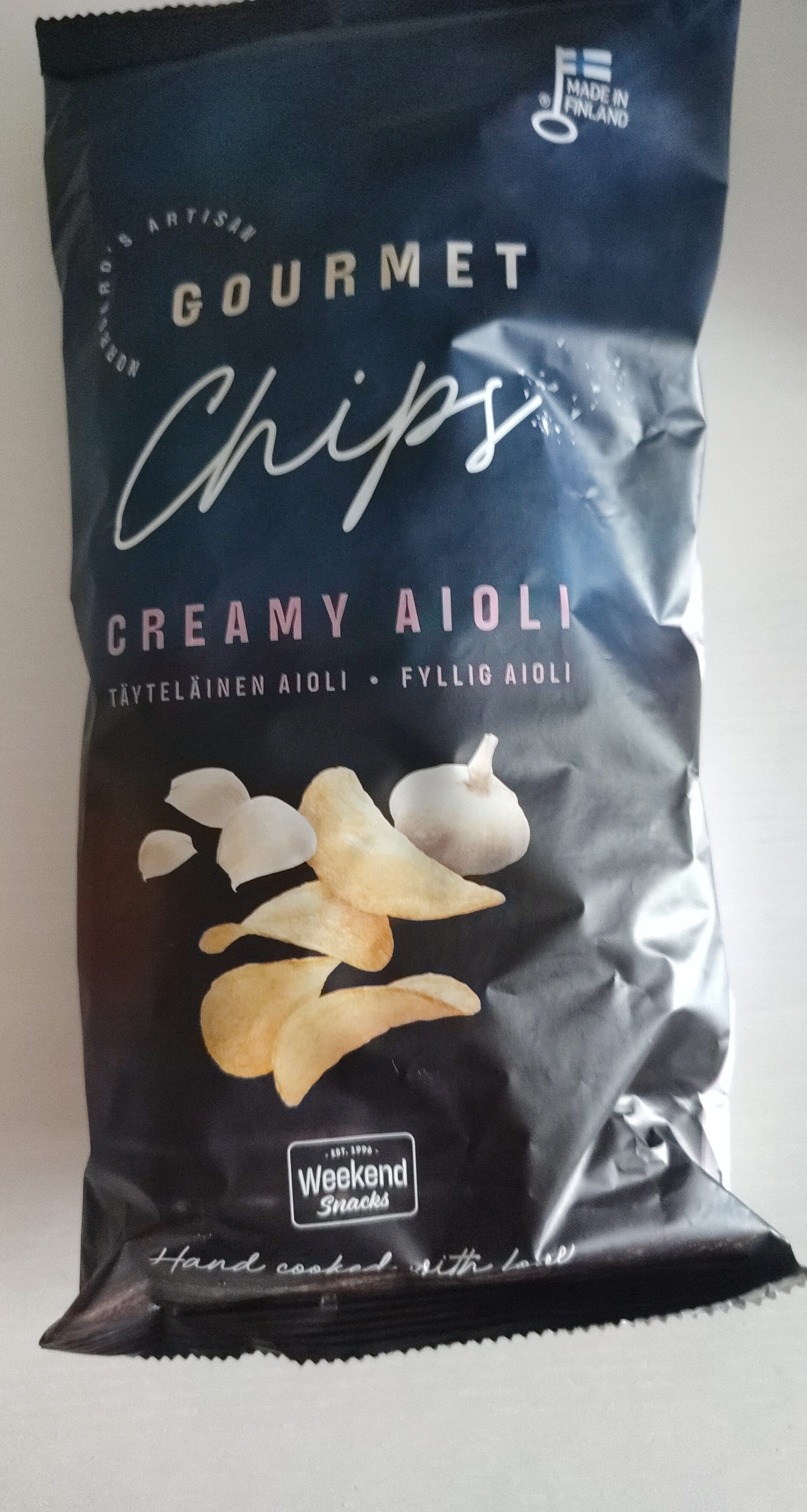 Noorgård's Artisan GOUR MET FNLAND chips packshot