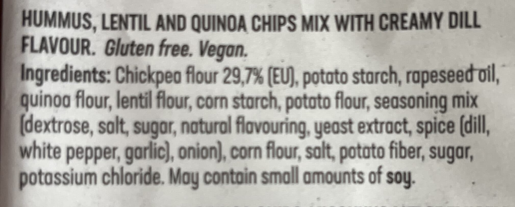 weekend snacks chips mix creamy dill packshot