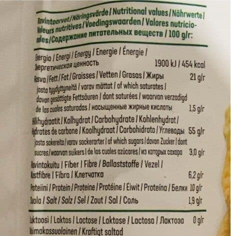 Open Food Facts Chips mix packshot