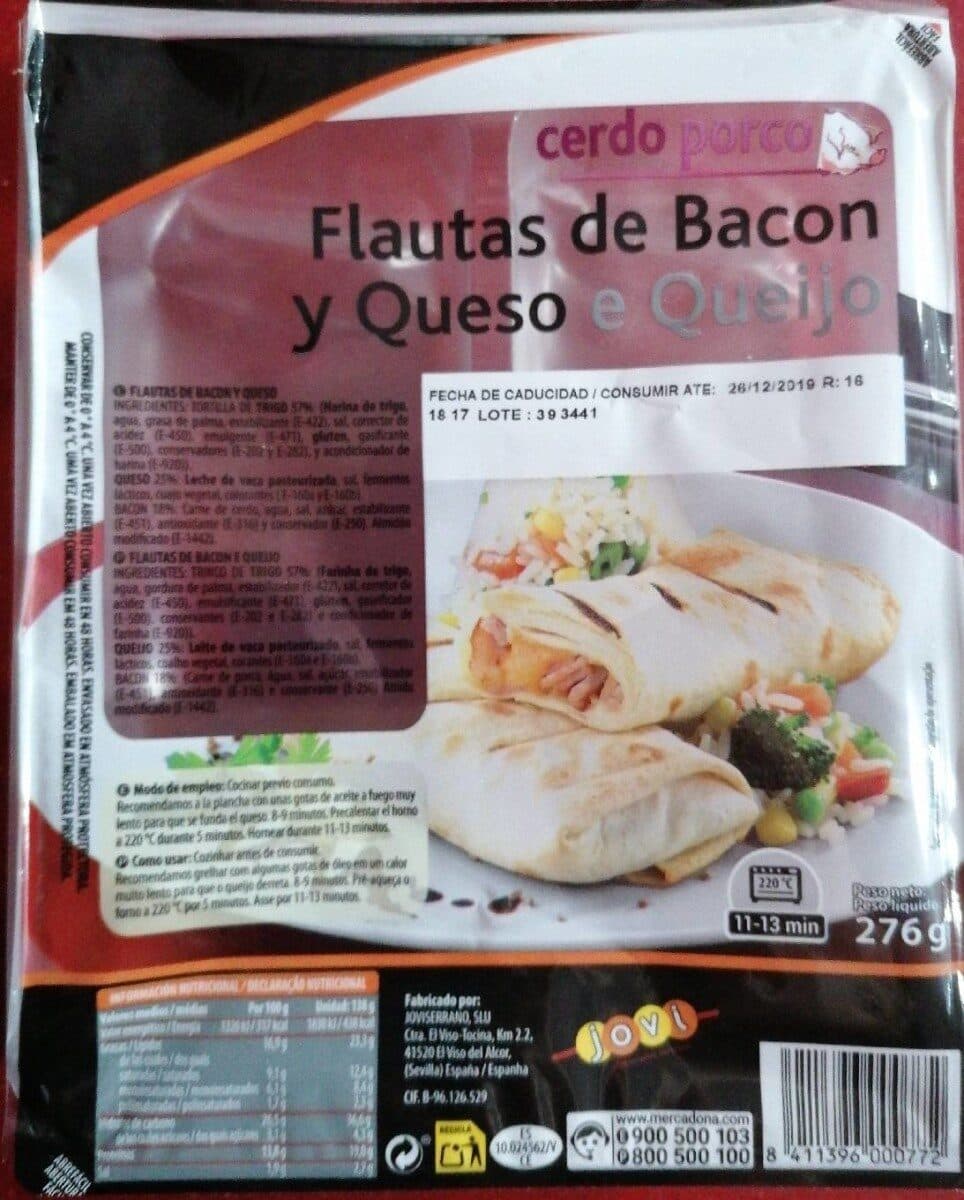 Teho-Säle Ky Flautas de bacon y queso packshot