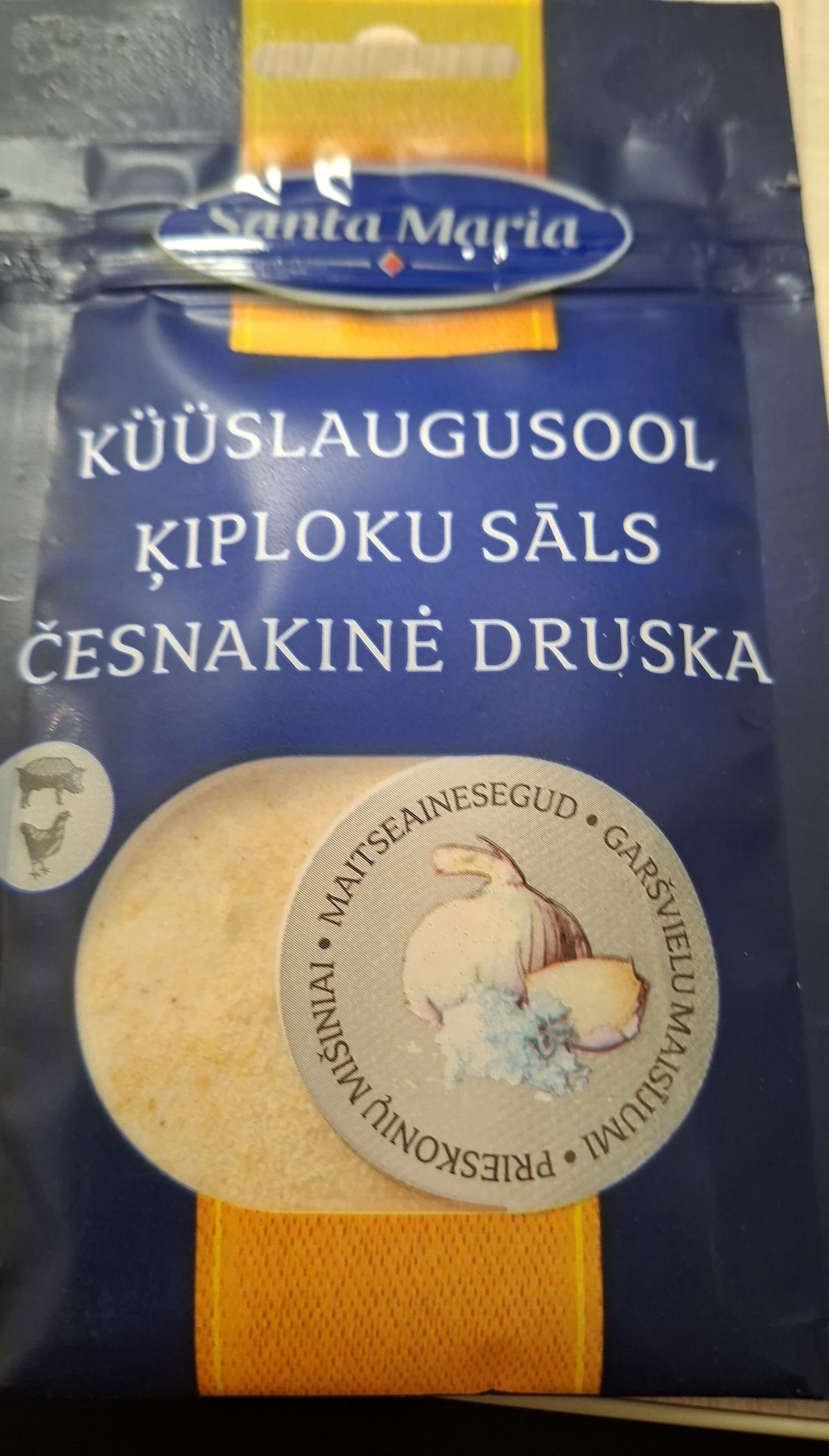 Santa Maria cesnakine druska packshot