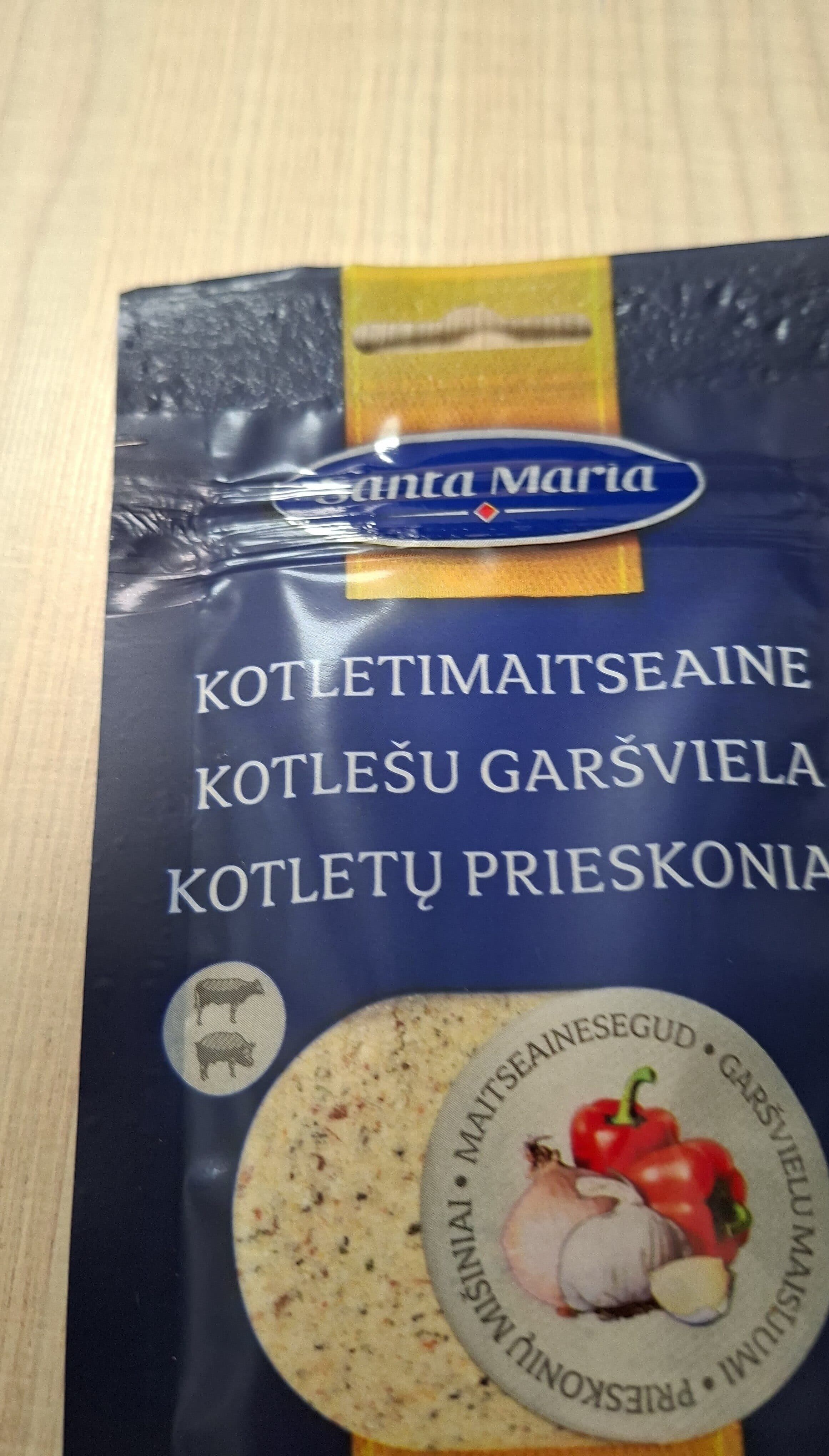kotletu prieskoniai santa maria packshot