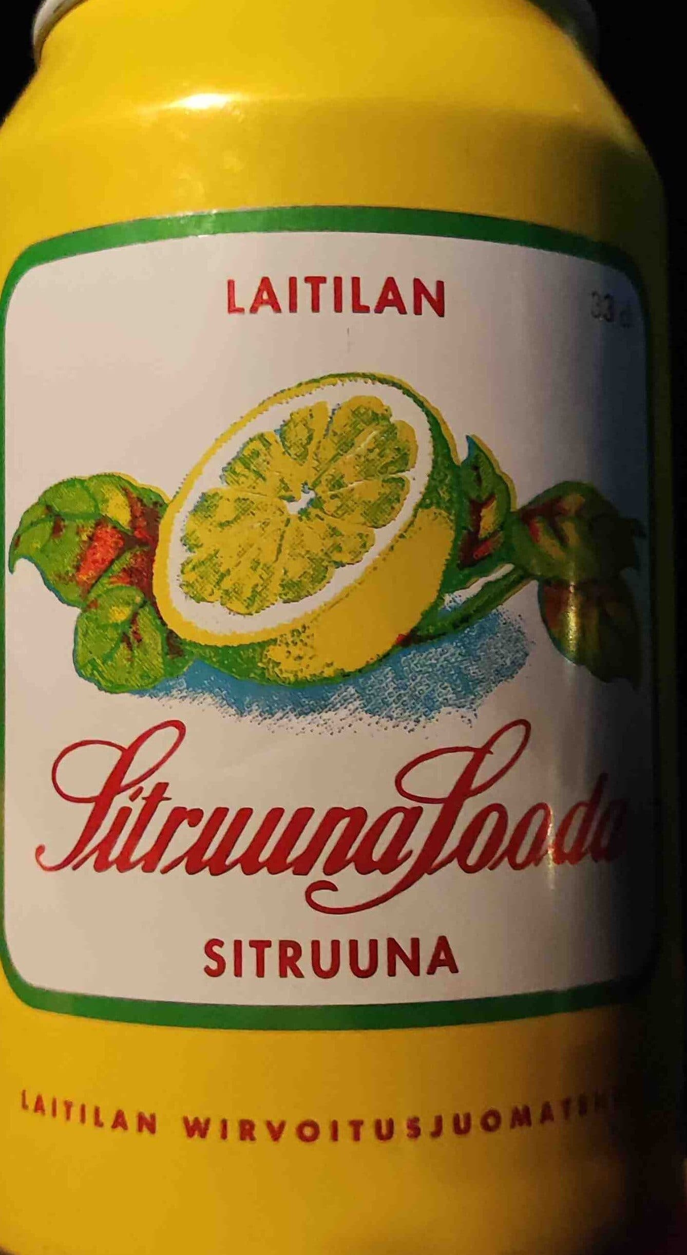 Laitilan Sitruunasooda packshot
