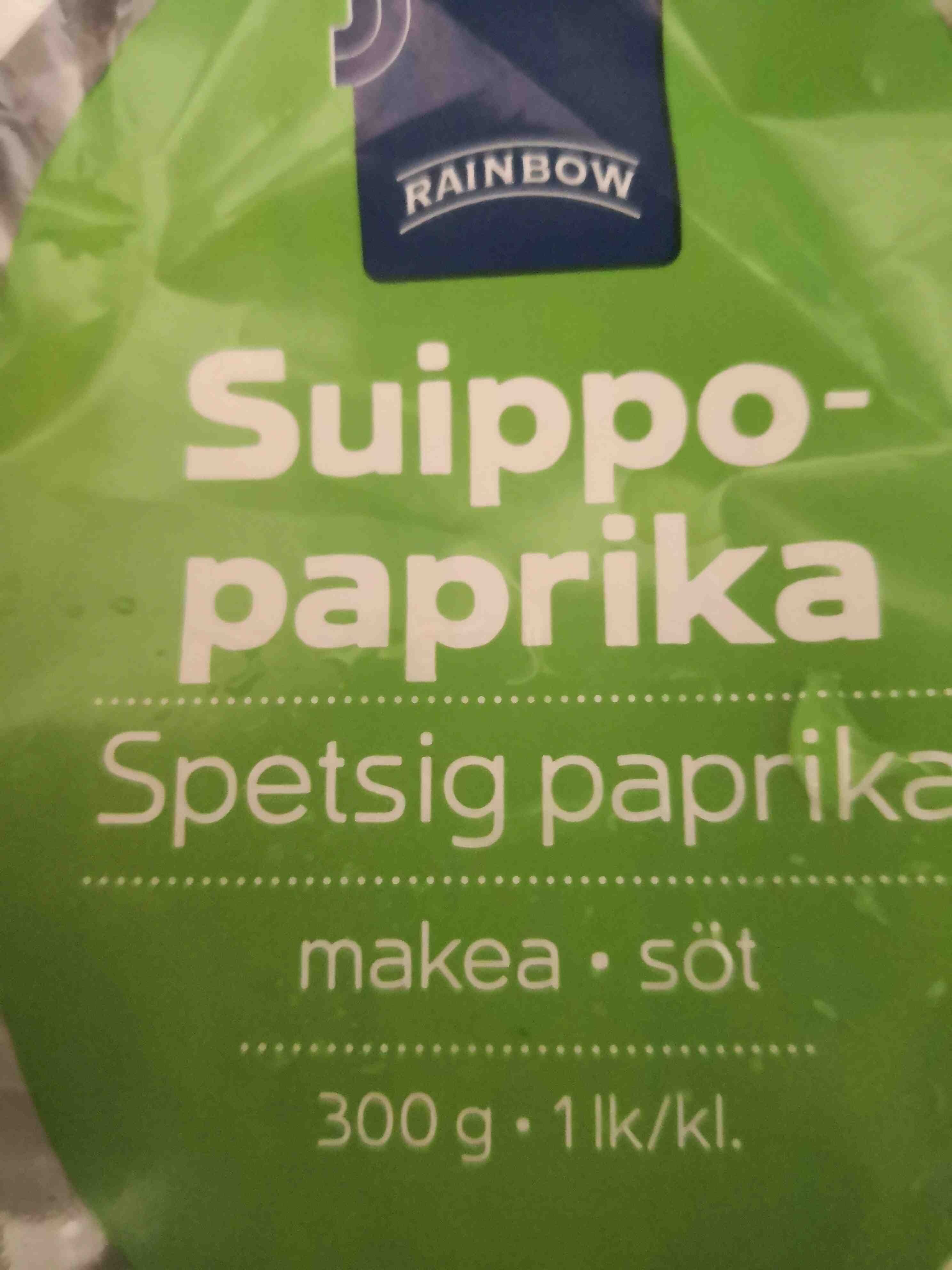 Rainbow Suippopaprika packshot