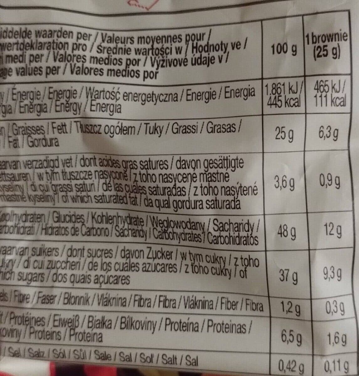 Open Food Facts Mr Brownie packshot