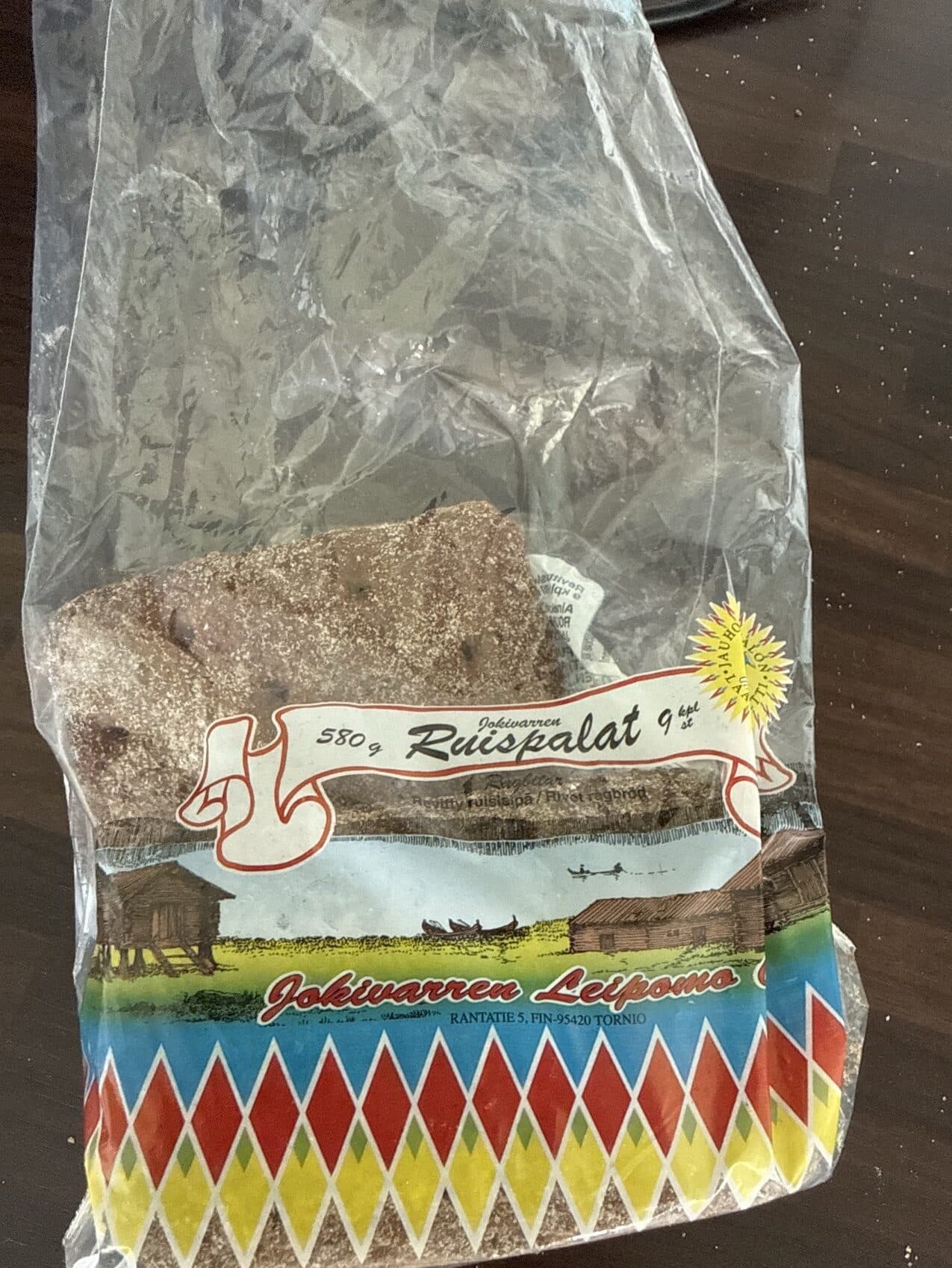 Jokivarren Leipomo Oy Ruispalat packshot