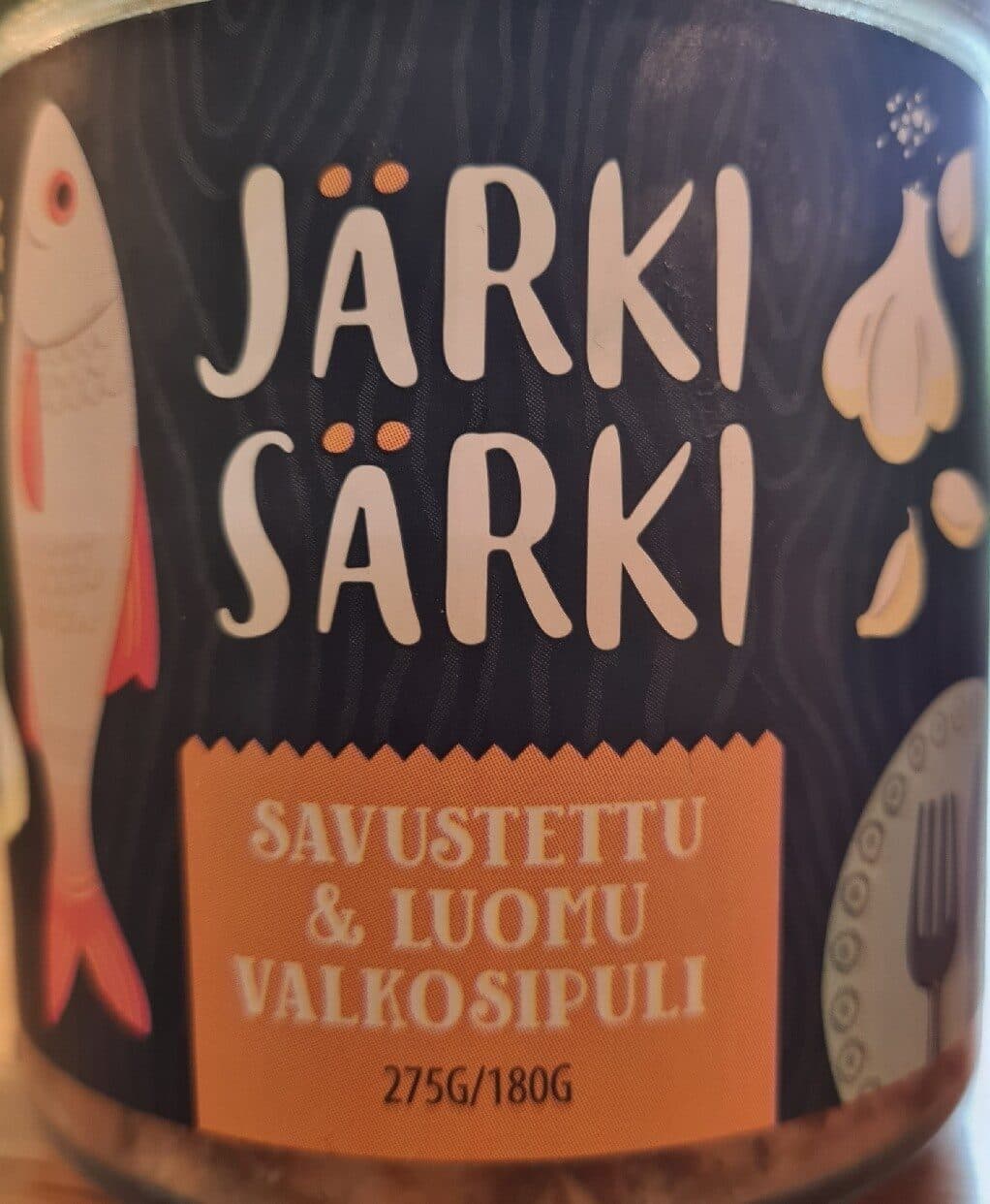 Järki Särki Savustettu & Luomu Valkosipuli packshot