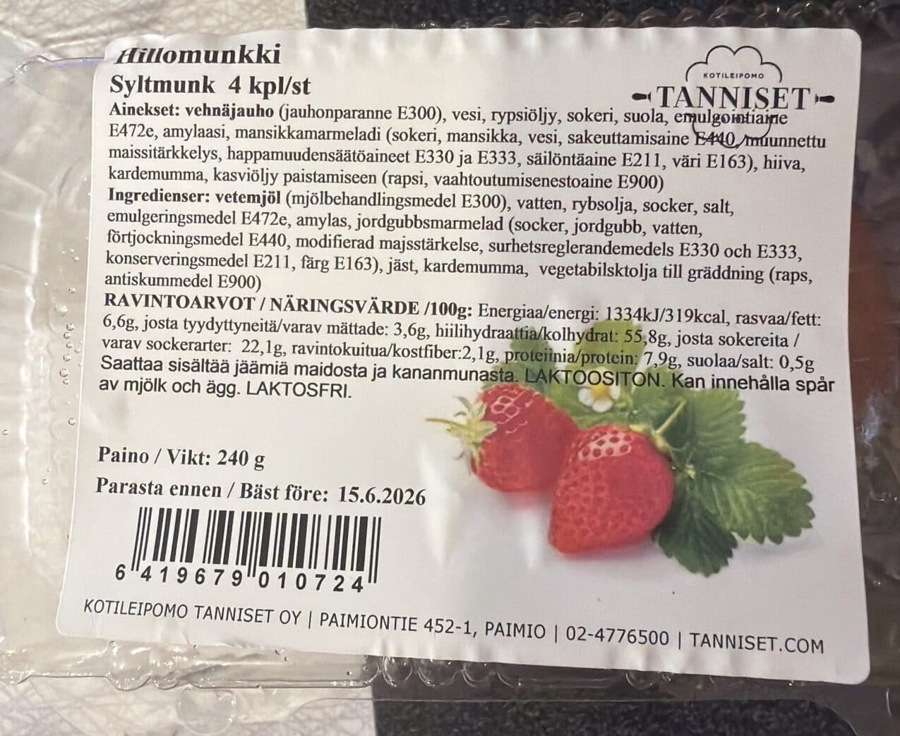 Tanniset Hillomunkki packshot