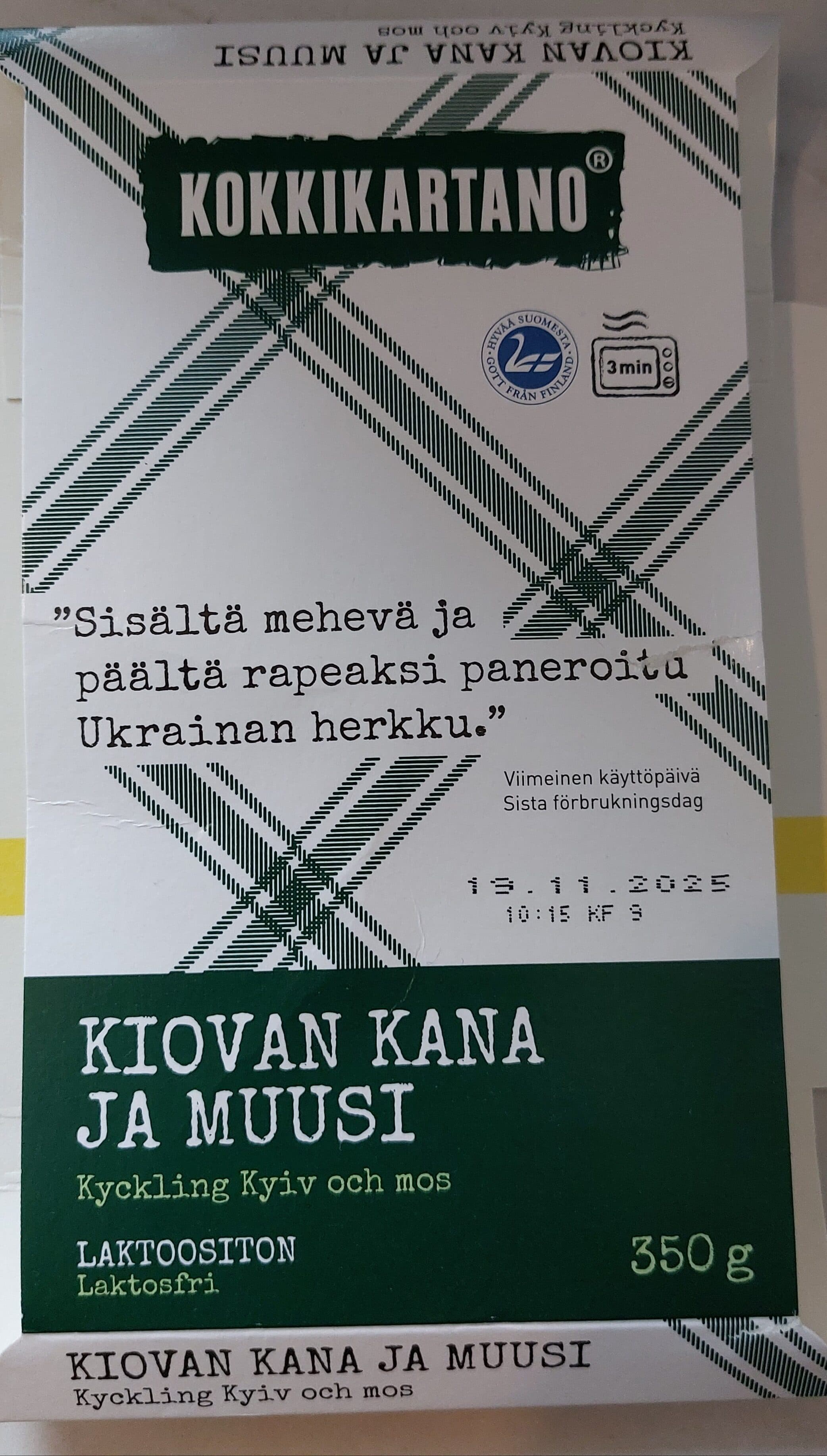 Kokkikartano Kiovan Kana Ja Muusi packshot