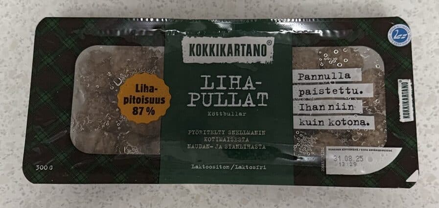 Kokkikartano Lihapullia packshot