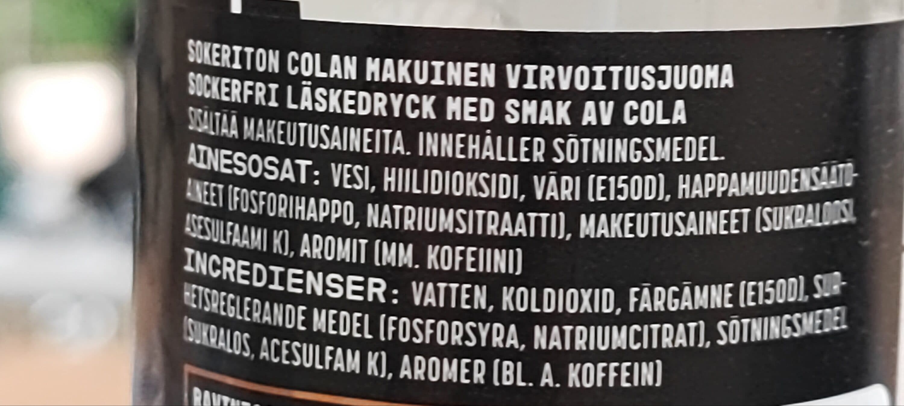 Olvi coca cola 2.0 packshot