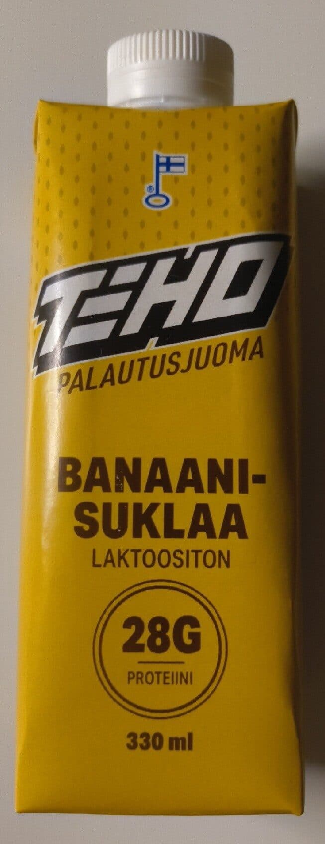 TEHO Banaani-suklaa Palautusjuoma packshot
