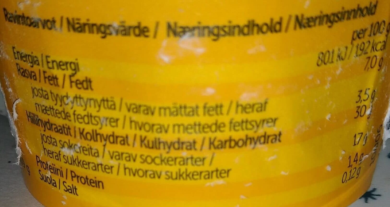 Fazer Yosa frozen oats tyrni packshot