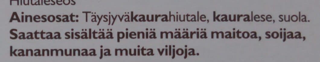 Fazer Alku maistuvampi annospikapuuro packshot