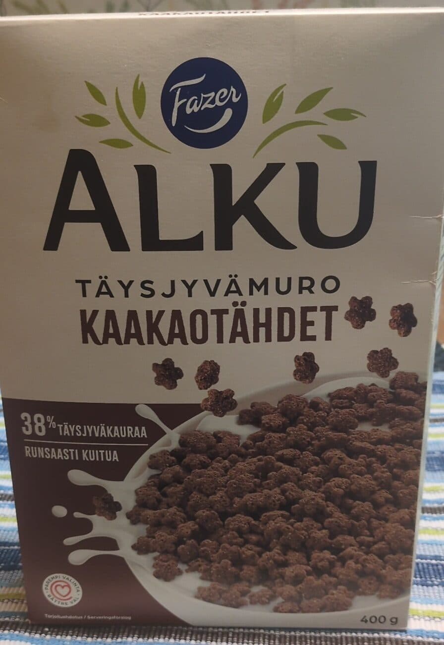 Fazer Alku Kaakaotähdet packshot