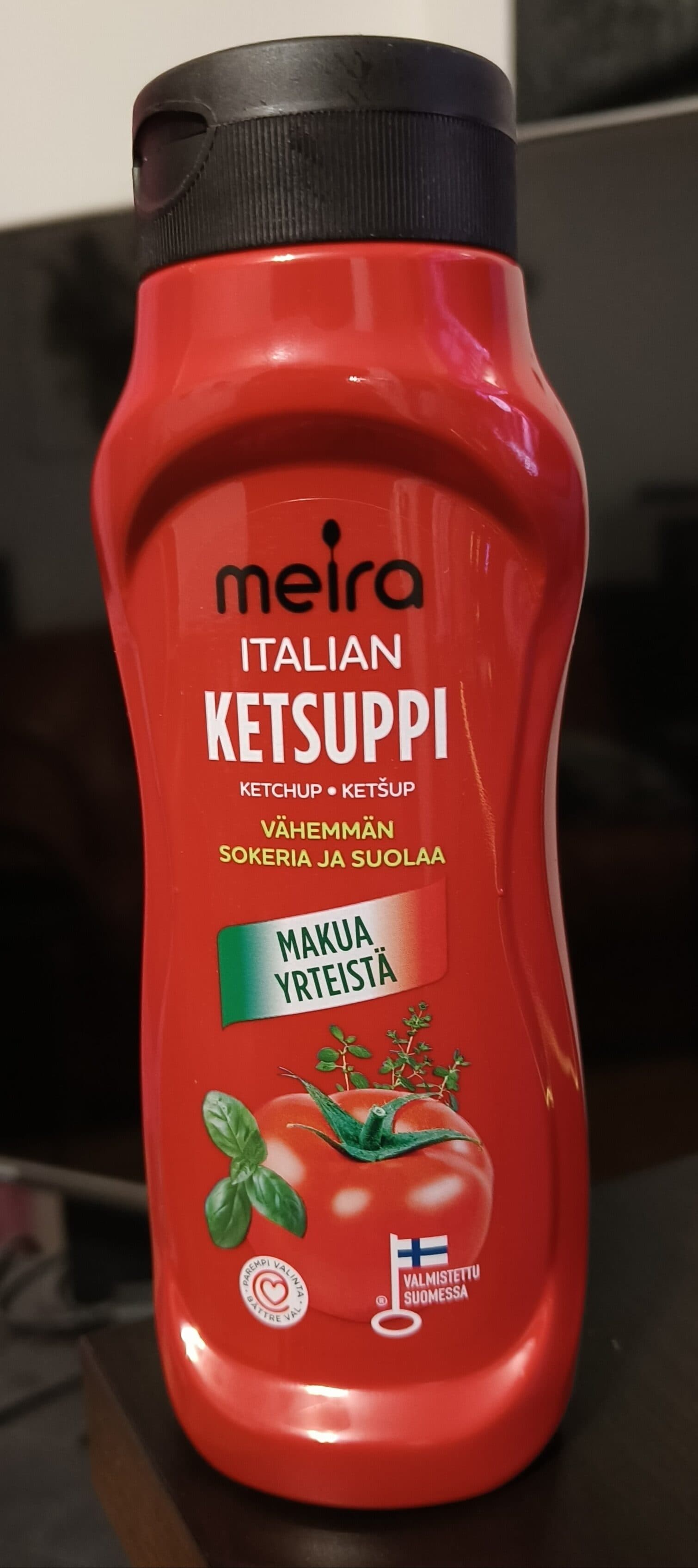 Meira Italian ketsuppi packshot