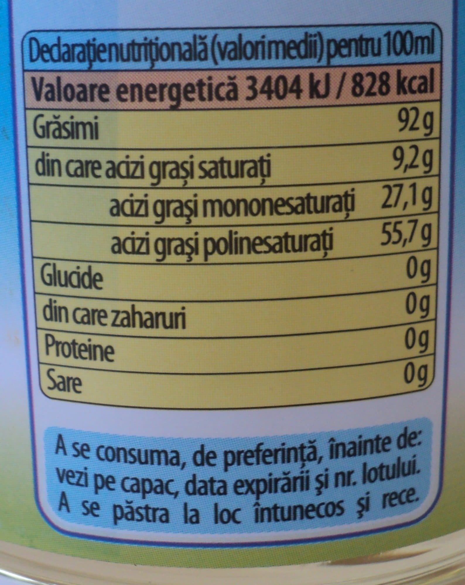 Helios Helios Ulei rafinat de floarea soarelui packshot