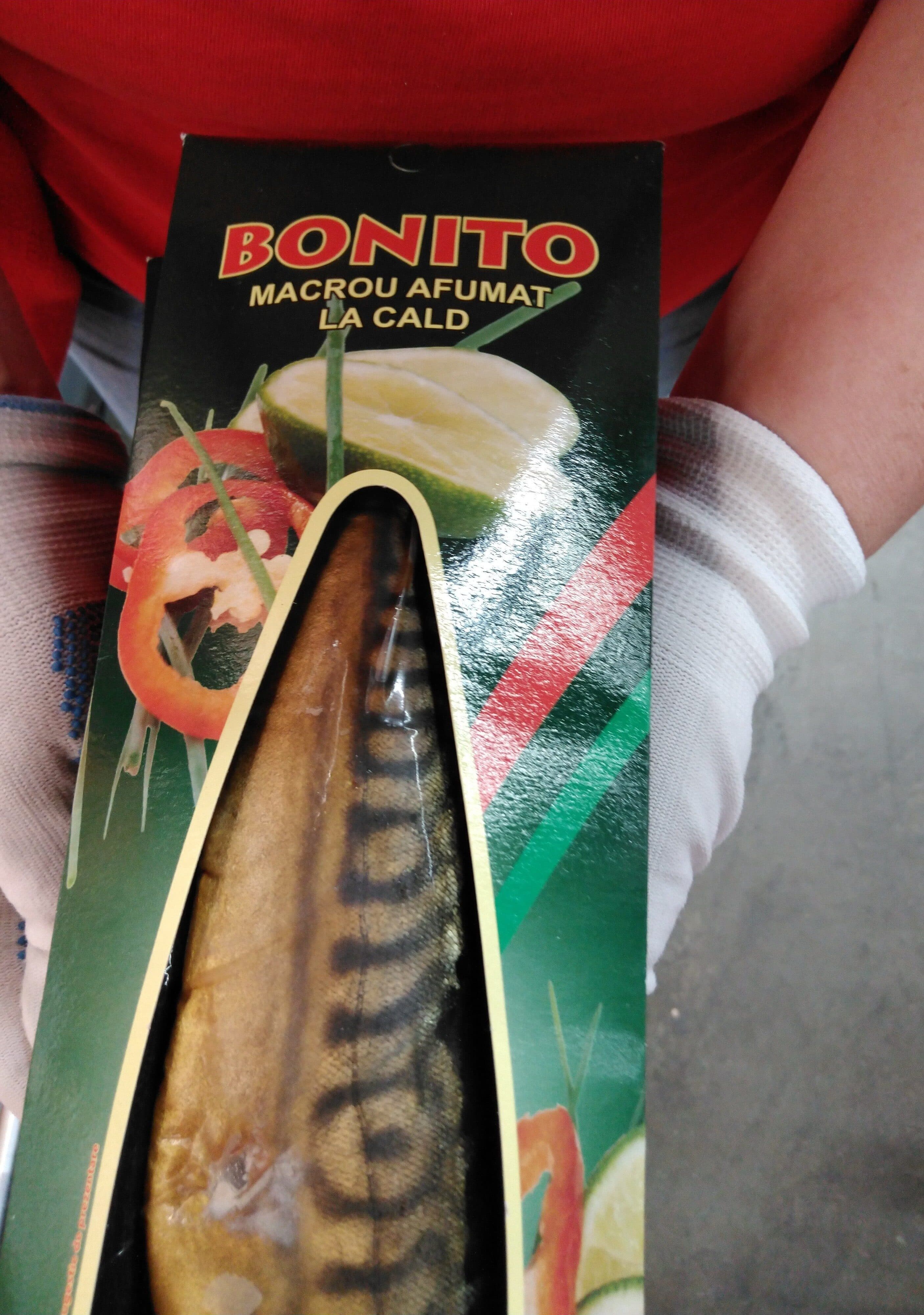 Bonito macro afumat packshot