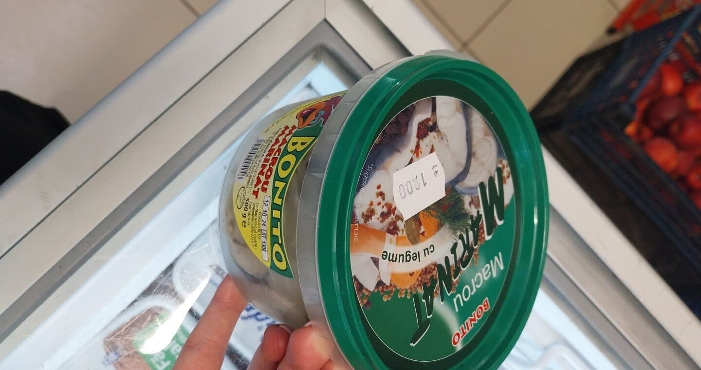 Galetusa Bonito macrou marinat cu legume packshot