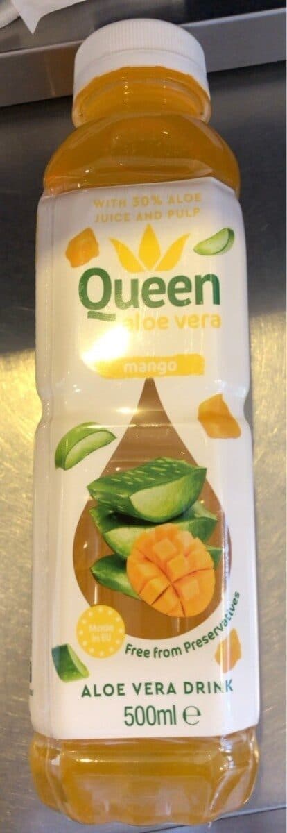 Aloe vera drink packshot
