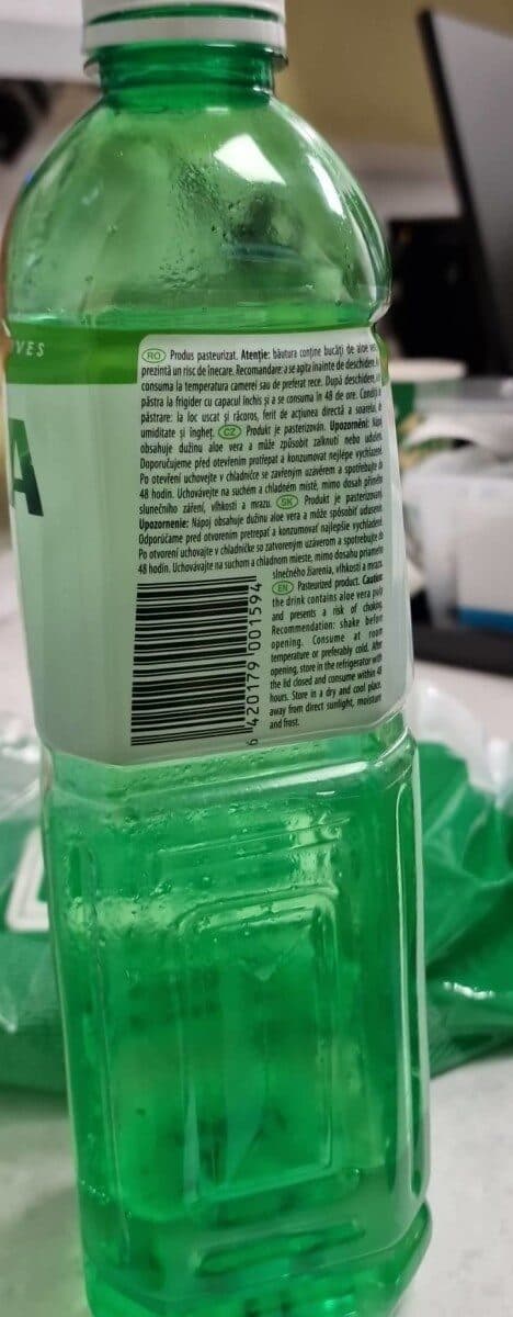 Aloe Vera drink packshot