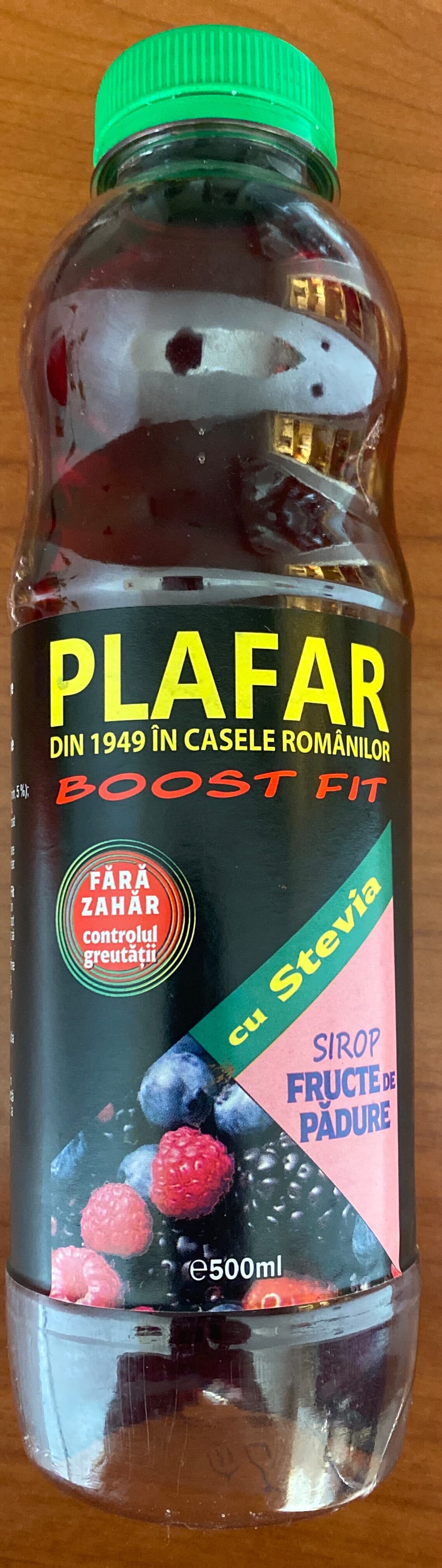 Plafar Sirop Fructe de Padure cu Stevia packshot